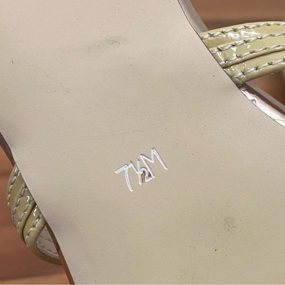 BADGLEY MISCHKA American Glamour Rose Gold Embellished Rhinestones Sandals 7.5 - Picture 11 of 13